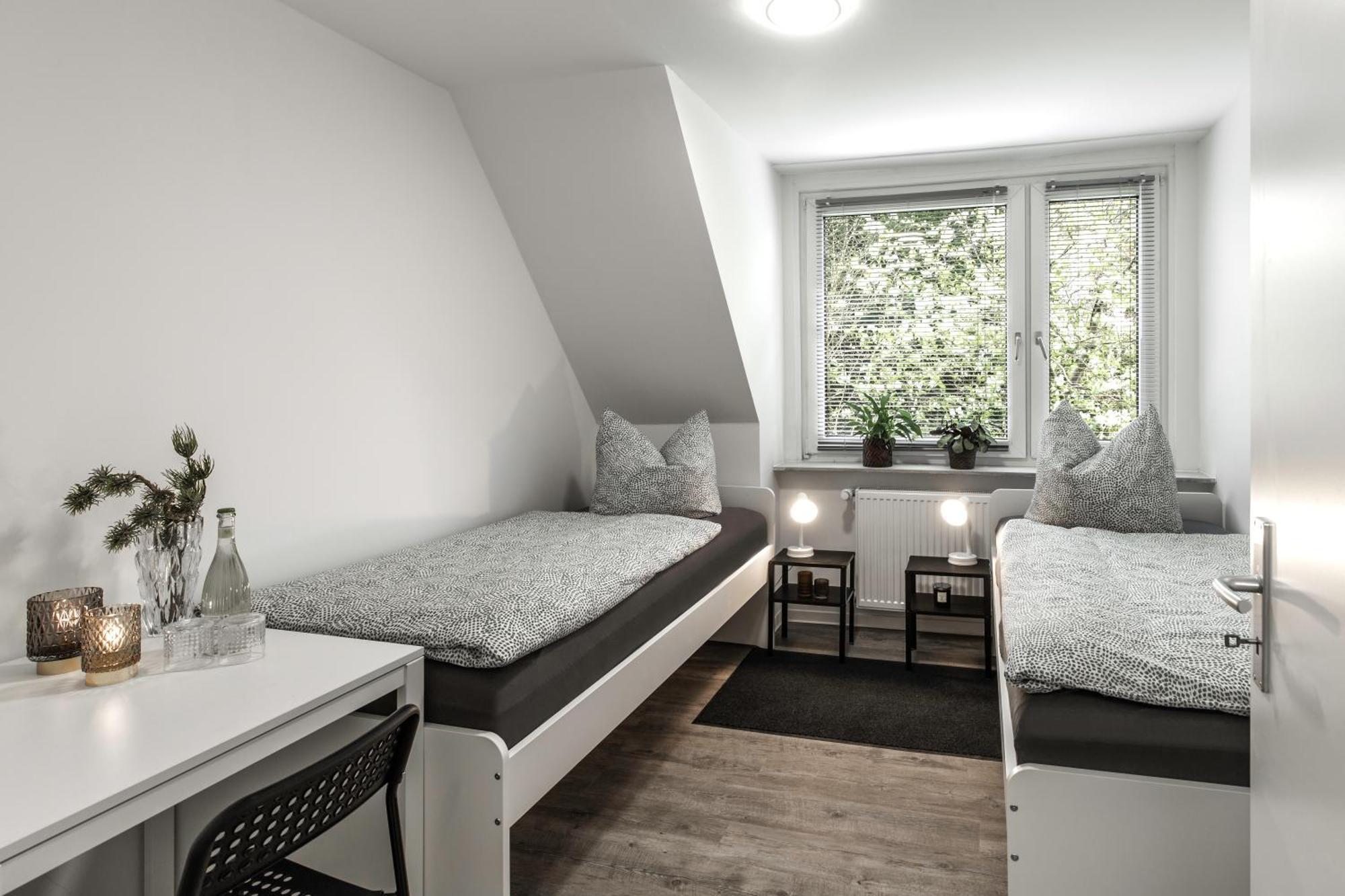 Appartamento Arkadia Haus Alstertal Amburgo Esterno foto